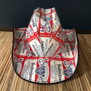 Budweiser Beer Cowboy Festival Hat Country Party